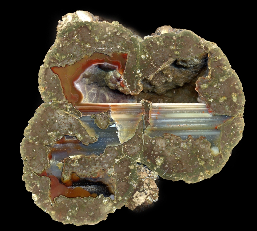 Triple Viewpoint Thunderegg Pair with Leveling Lines 'Floor'